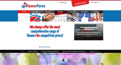 Desktop Screenshot of flowerforce.nl